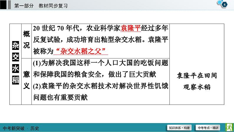 中考历史一轮复习课件第1部分 模块3 第6单元 科技文化与社会生活 (含答案)05