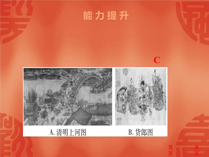 中考历史二轮复习能力提升课件：第一部分　中国古代史 第四、五单元（含答案）第8页