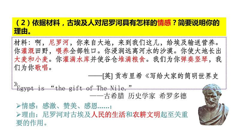 1.1 古代埃及 课件 2023-2024 部编版历史九年级上册（河南）06