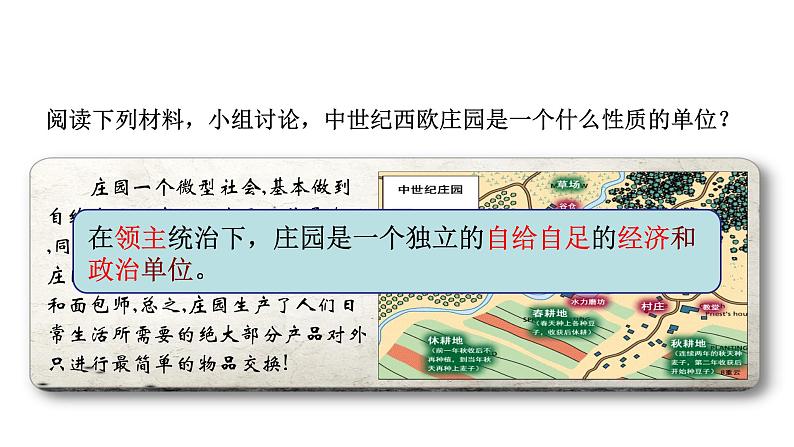 3.8 西欧庄园 课件 2023-2024 部编版历史九年级上册（河南）07