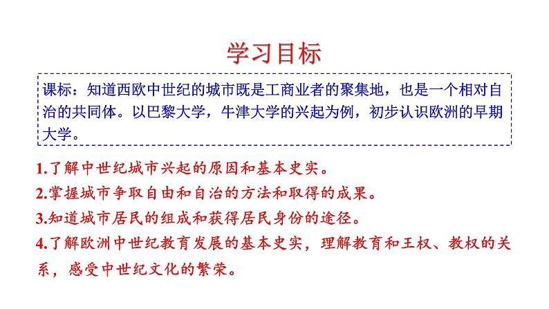 3.9 中世纪城市和大学的兴起 课件 2023-2024 部编版历史九年级上册（河南）03