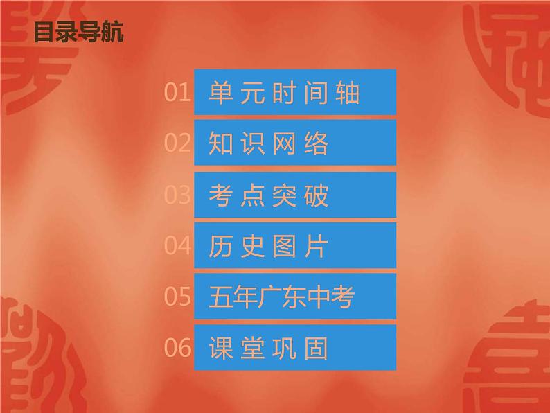 中考历史一轮复习讲解课件：第六部分 第三单元  世界多极化趋势 人类社会的发展及挑战（含答案）第2页