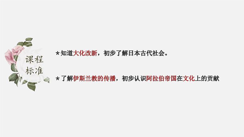 中考历史一轮复习考点讲练课件：封建时代的亚洲国家（含答案）02