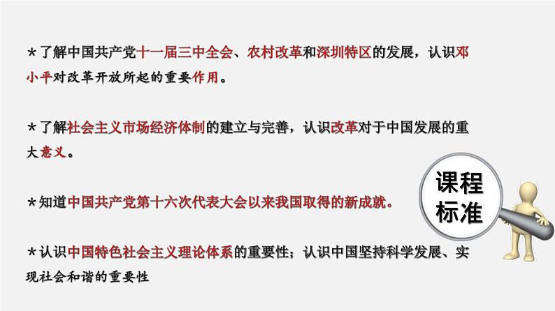 中考历史一轮复习考点讲练课件：中国特色社会主义道路（含答案）第2页