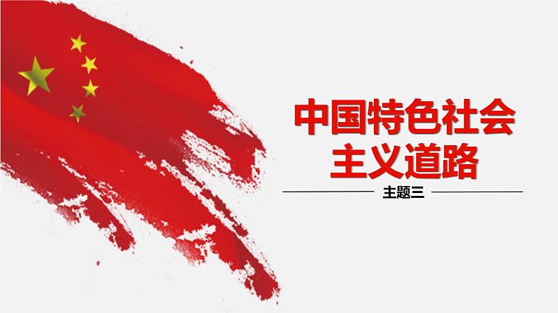 中考历史一轮复习考点讲练课件：中国特色社会主义道路（含答案）第1页