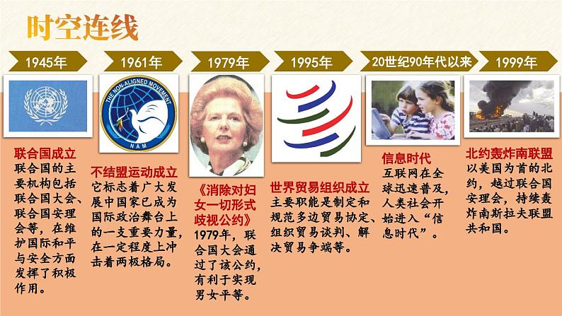 6.20  联合国与世界贸易组织课件+视频 2023-2024学年部编版九年级历史下册01