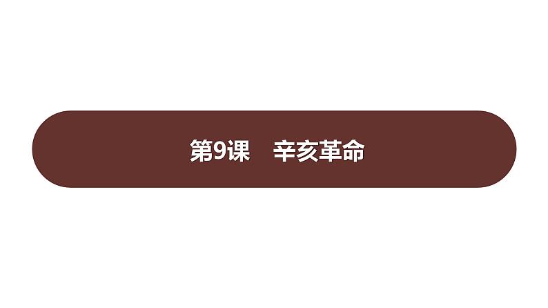 第三单元 第九课　辛亥革命  课件 2023-2024 部编版历史 八年级上册（深圳）01