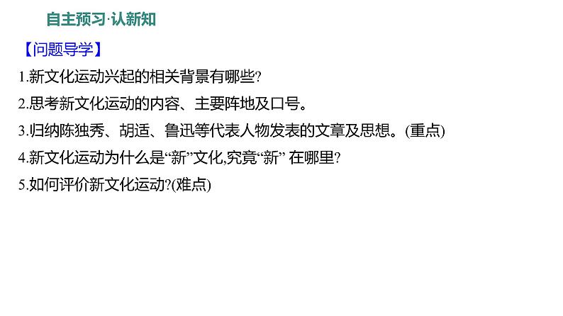 第四单元 第十二课　新文化运动  课件 2023-2024 部编版历史 八年级上册（深圳）第4页