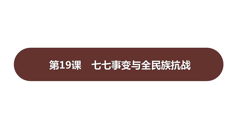 第六单元 第十九课　七七事变与全民族抗战  课件 2023-2024 部编版历史 八年级上册（深圳）01