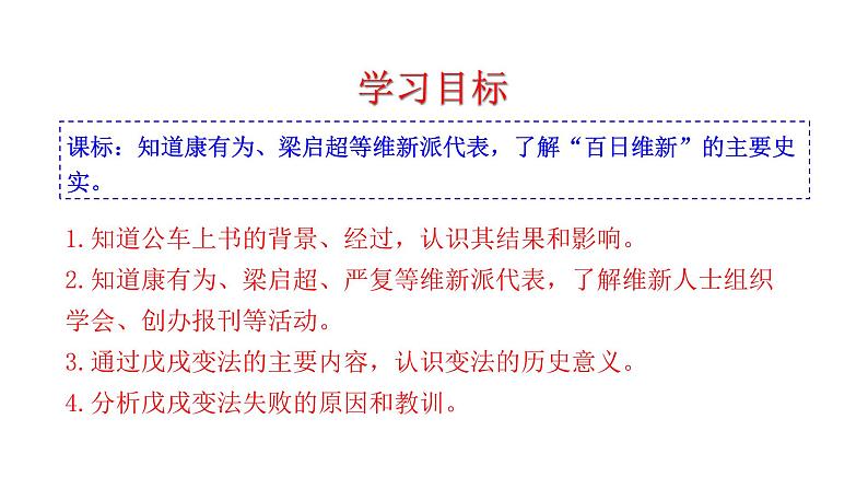 2.6 戊戌变法 课件 2023-2024 部编版初中历史八年级上册(深圳)04