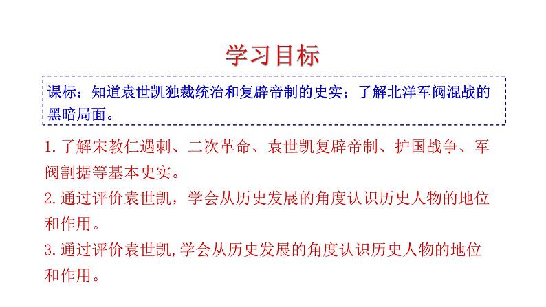 3.11 北洋政府的统治与军阀割据 课件 2023-2024 部编版初中历史八年级上册(深圳)04