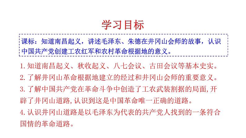 5.16 毛泽东开辟井冈山道路 课件 2023-2024 部编版初中历史八年级上册(深圳)04