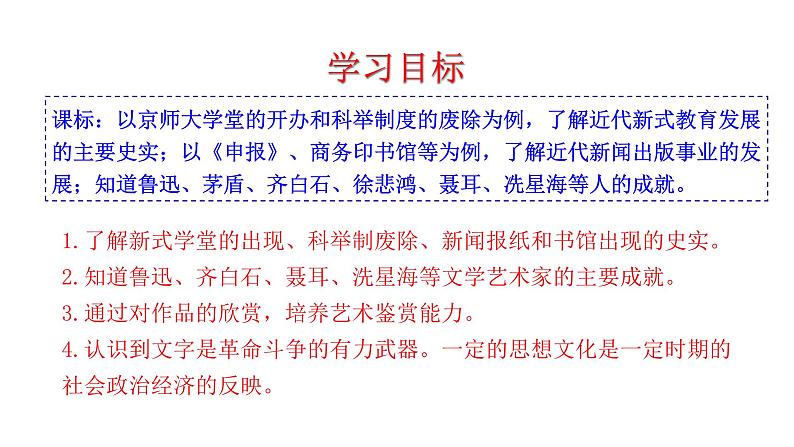 8.26 教育文化事业的发展 课件 2023-2024 部编版初中历史八年级上册(深圳)04