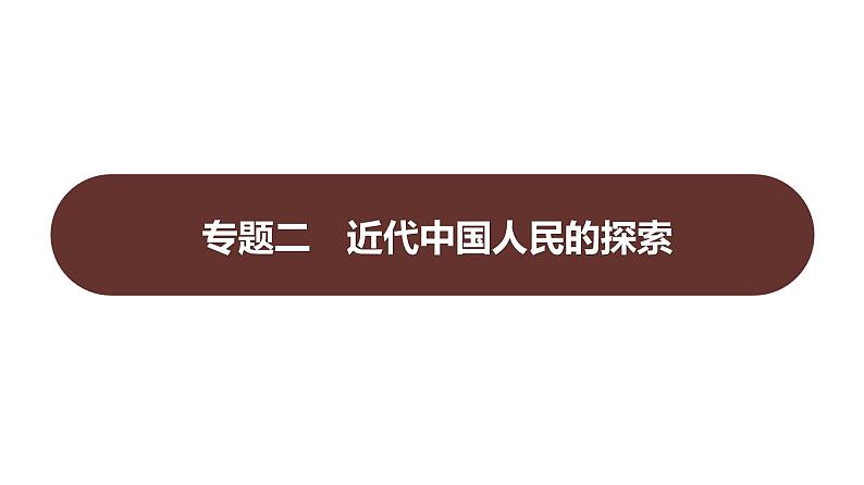 专题二　近代中国人民的探索  课件 2023-2024 部编版历史 八年级上册（深圳）01