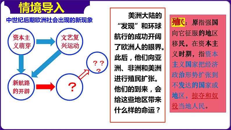 第16课早期殖民掠夺（课件+学案）-2023-2024学年九年级历史上册同步学与练（部编版）01