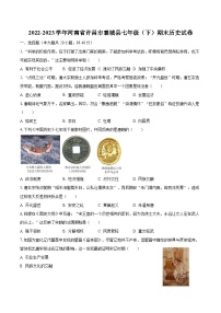 2022-2023学年河南省许昌市襄城县七年级（下）期末历史试卷(含解析）