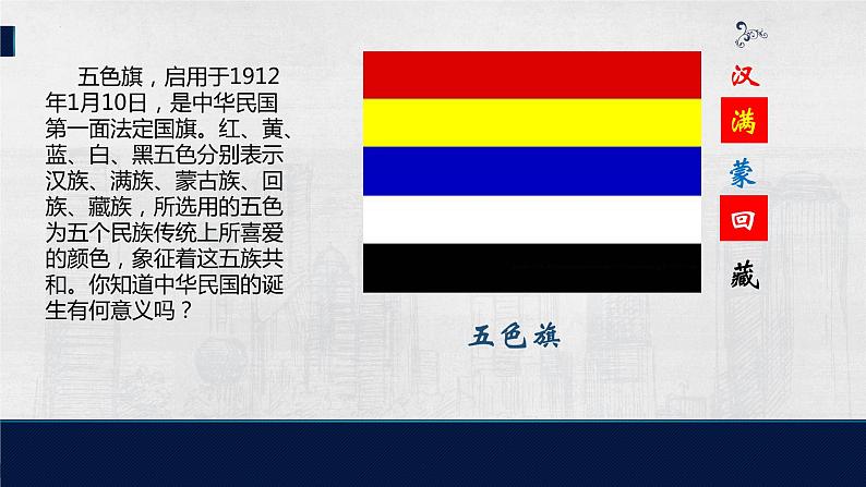 中华民国的创建 课件 部编版八年级历史上册第1页