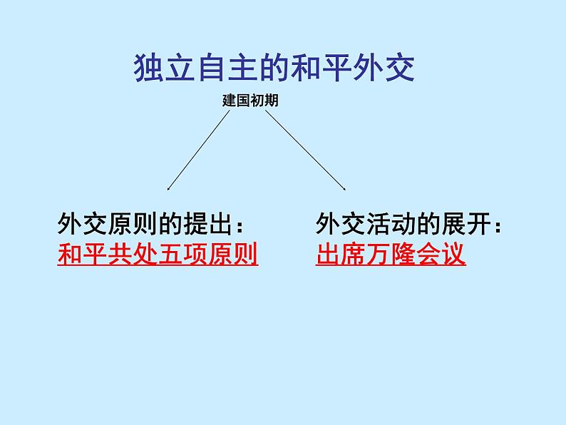 第16课 独立自主的和平外交课件第4页