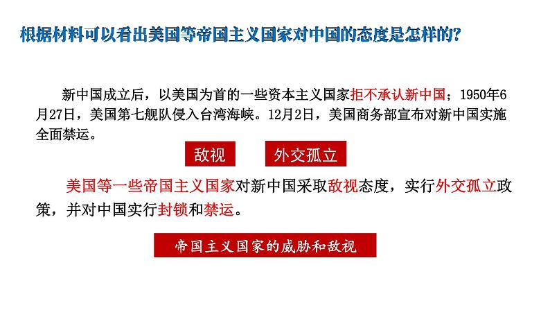 5.16 独立自主的和平外交 课件 2023-2024学年部编版八年级历史下册06