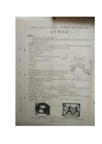 河南省商丘市2023-2024学年九年级上学期期中历史试题