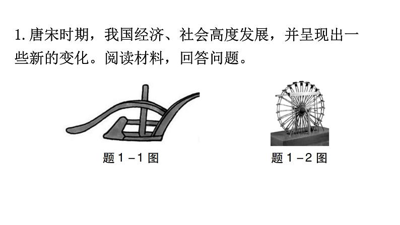 中考历史复习专项训练五图表型材料题课件第2页