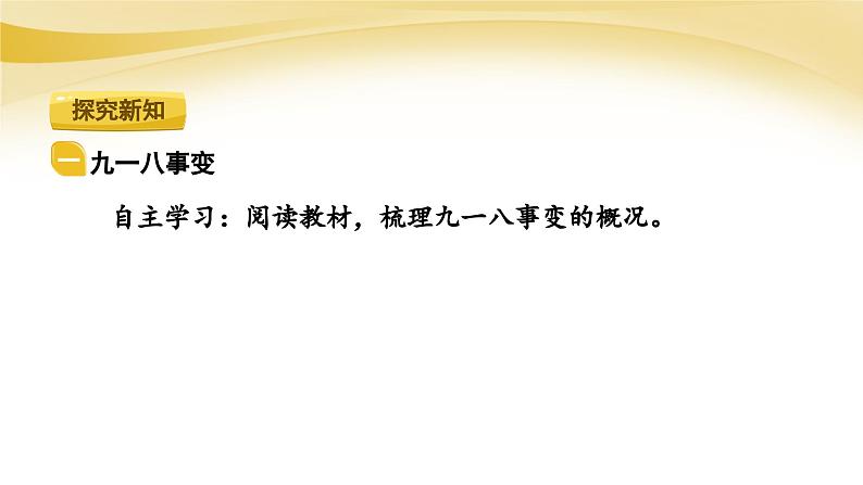 2023年人教版八上历史第18课 从九一八事变到西安事变课件第3页