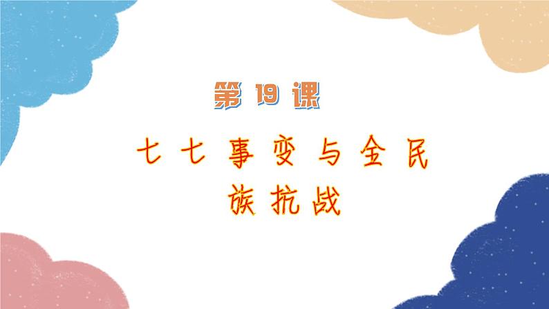 统编版历史八年级上册 第19课 七七事变与全民族抗战课件第2页