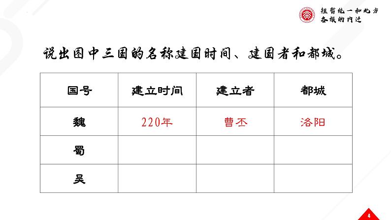 部编版七年级历史上学期17《西晋的短暂统一和北方各族的内迁》课件04