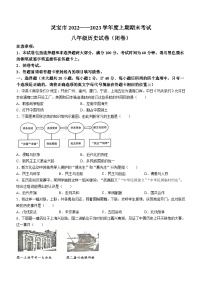 河南省三门峡市灵宝市2022-2023学年八年级上期期末历史试题