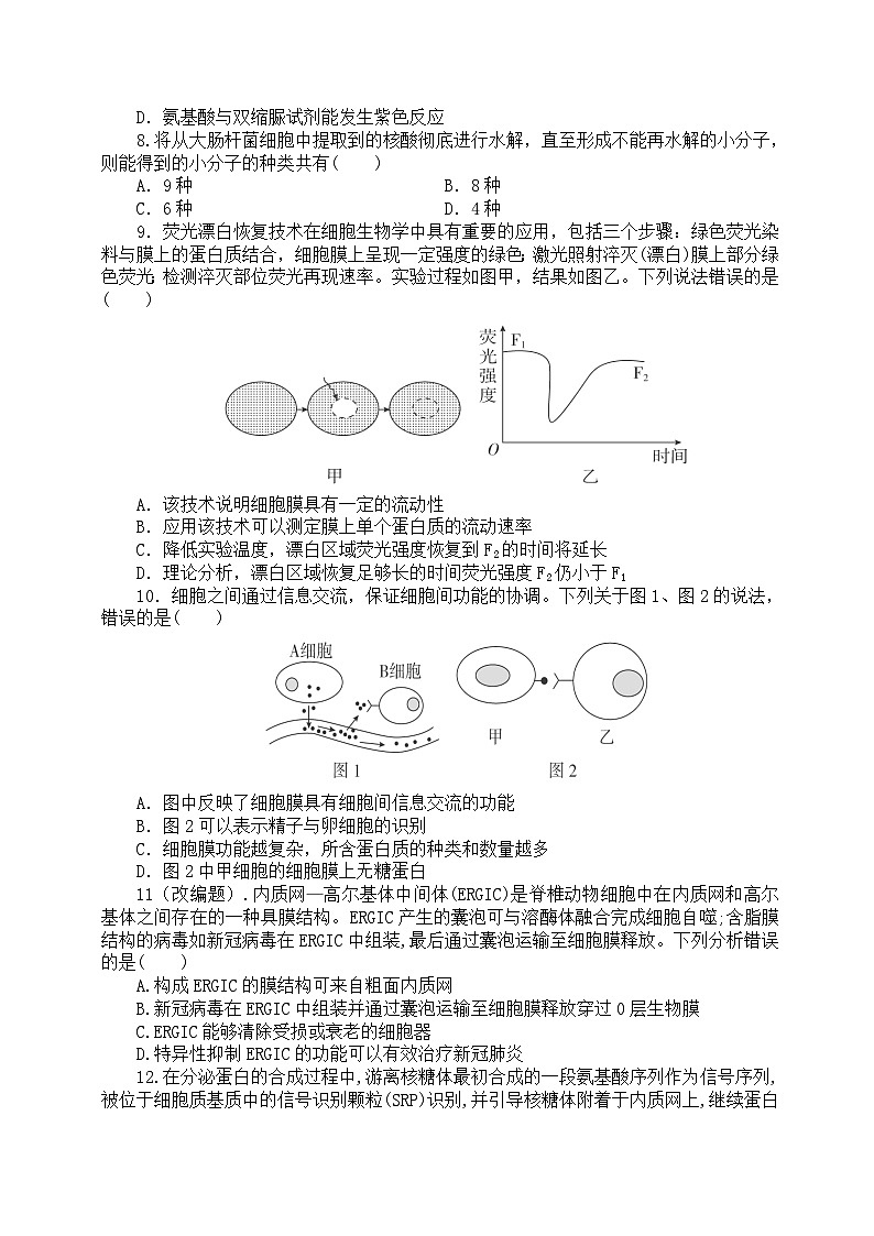 山东省武城县吕庄中学2023-2024学年部编版七年级历史上学期第二次月考试题(无答案)第2页