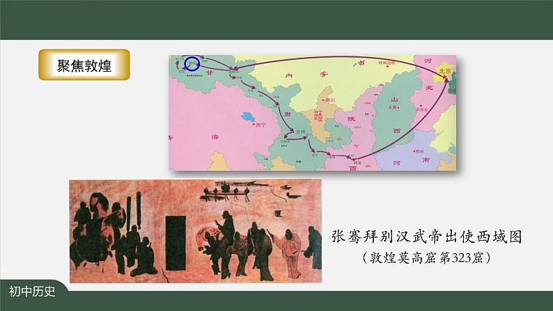 2023-2024学年部编版七年级上册历史课件 第14课  沟通中外文明的“丝绸之路”第3页