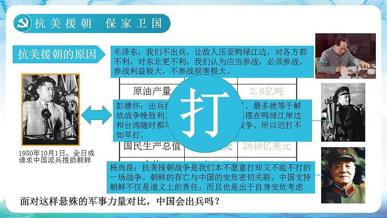 人教统编版历史八年级下册 第2课 《抗美援朝》课件第5页