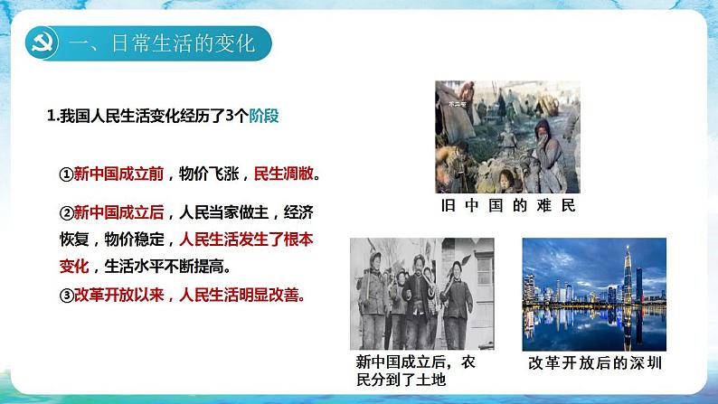 人教统编版历史八年级下册 第19课 《社会生活的变迁》课件04