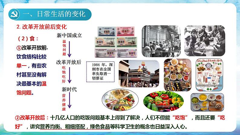 人教统编版历史八年级下册 第19课 《社会生活的变迁》课件08