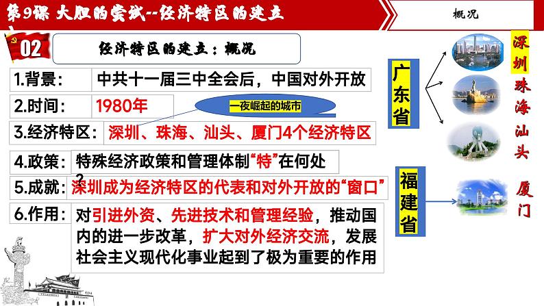 【核心素养目标】部编版初中历史八下 第9课对外开放课件+教案+课时训练（含答案）05