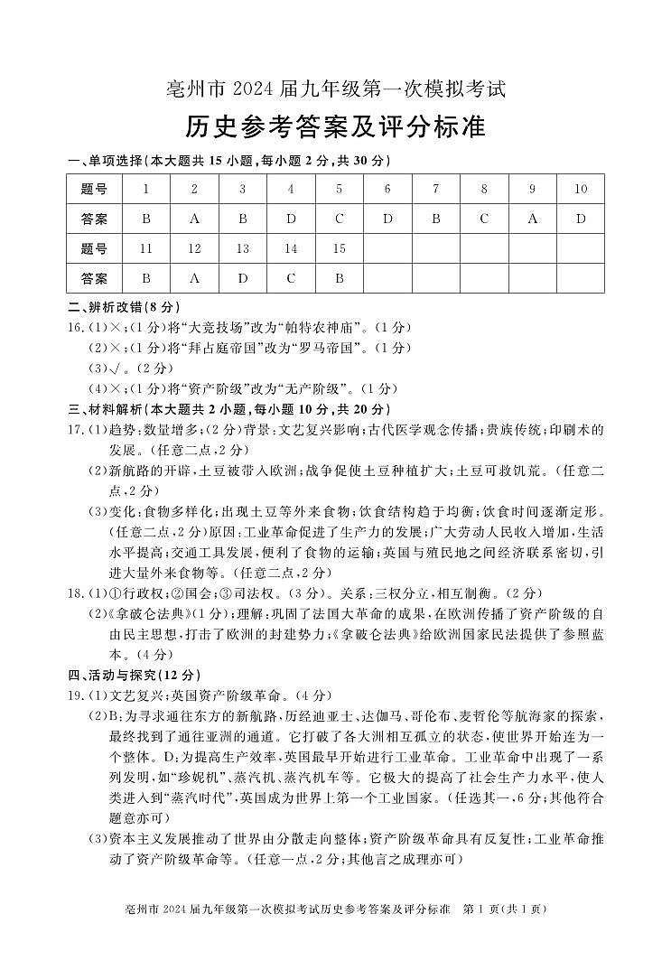 答案第1页