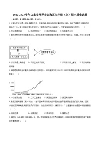 2022-2023学年山东省菏泽市定陶区九年级（上）期末历史试卷（含详细答案解析）