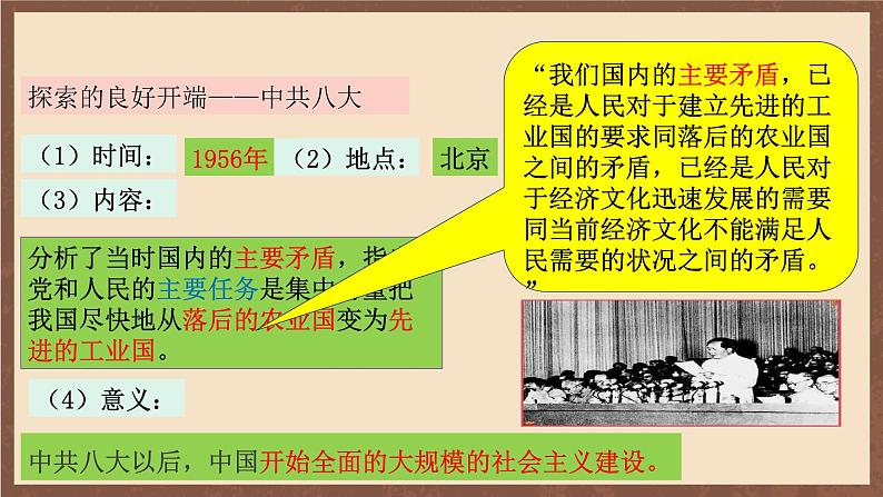 人教部编版历史八年级下册6《艰辛探索与建设成就》课件+素材05