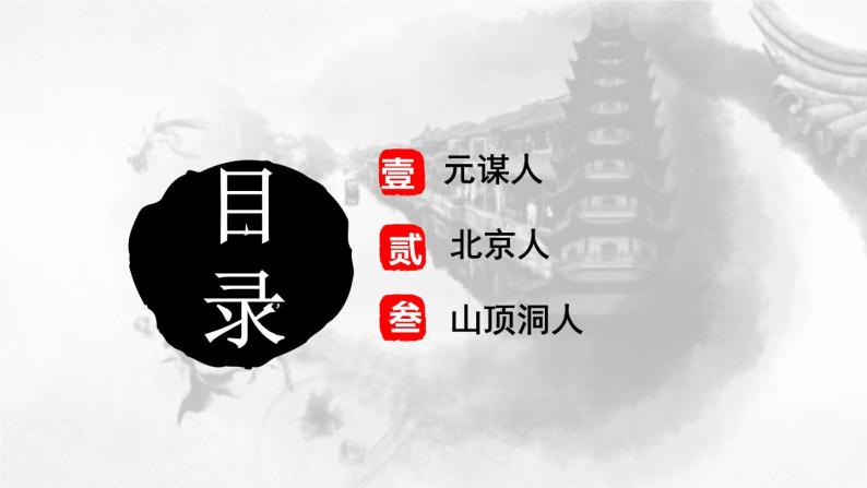 第1课 中国境内早期人类的代表——北京人 课件04