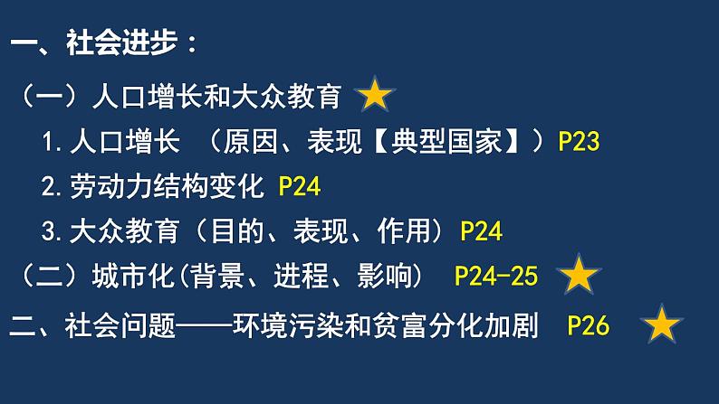 人教版九年级下册第二单元第六课工业化国家的社会变化PPT课件第3页