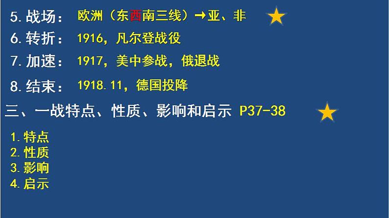 人教版九年级下册第三单元第八课第一次世界大战PPT课件04