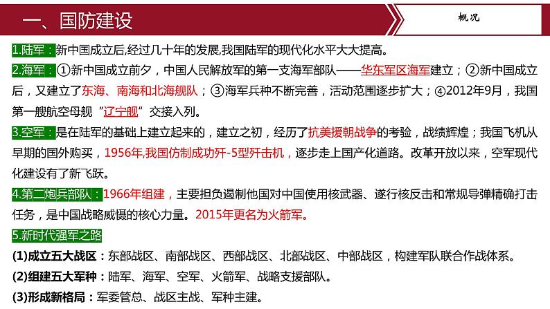 期末复习：国防建设与外交成就、科技文化与社会生活 课件+练习+知识清单03