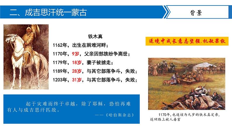 蒙古族的兴起与元朝建立第6页