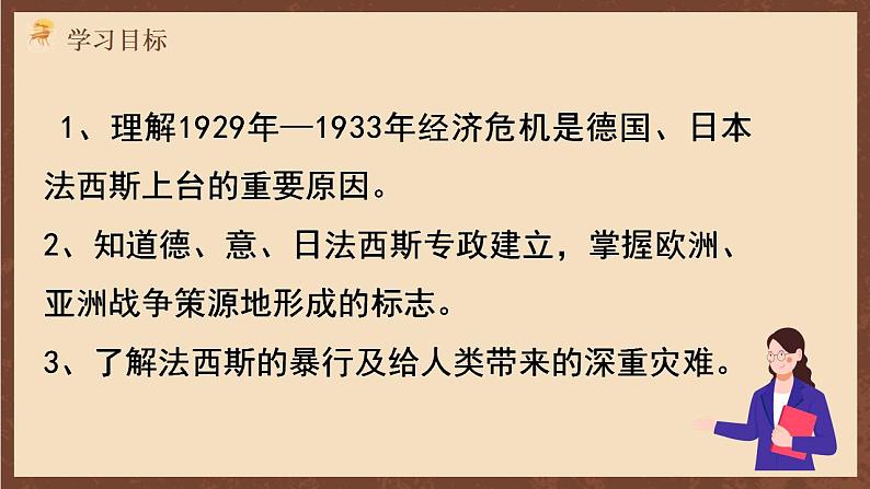 人教部编版历史九年级下册14《法西斯国家的侵略扩张》 课件第3页