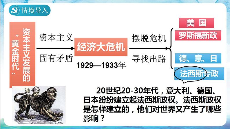 【核心素养】 人教部编版历史九年级下册14 《法西斯国家的侵略扩张》课件+学案01