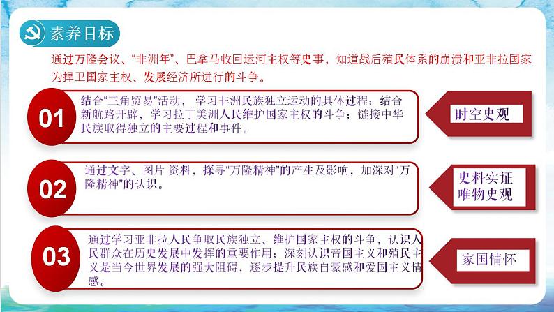 【核心素养】 人教部编版历史九年级下册19《 亚非拉国家的新发展》课件+学案03