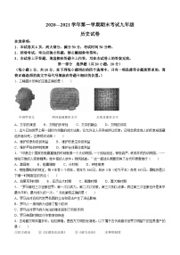 河南省洛阳市嵩县2021-2022学年九年级上学期期末考试历史试题（pdf）