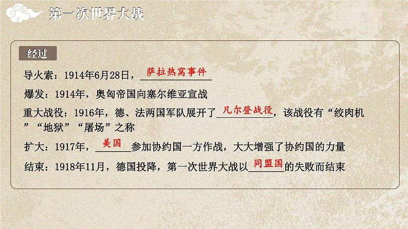 部编版历史九年级下册 第三单元综合复习 教学课件第7页