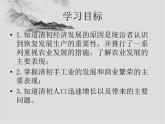 3.19清朝前期的社会经济发展 课件+2023--2024学年部编版七年级历史下学期