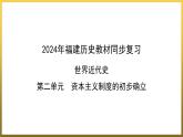第六单元　资本主义制度的初步确立++单元复习课件++福建省2023--2024学年部编版九年级历史上学期